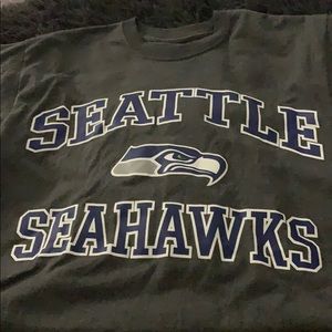 A Seahawks t-shirt